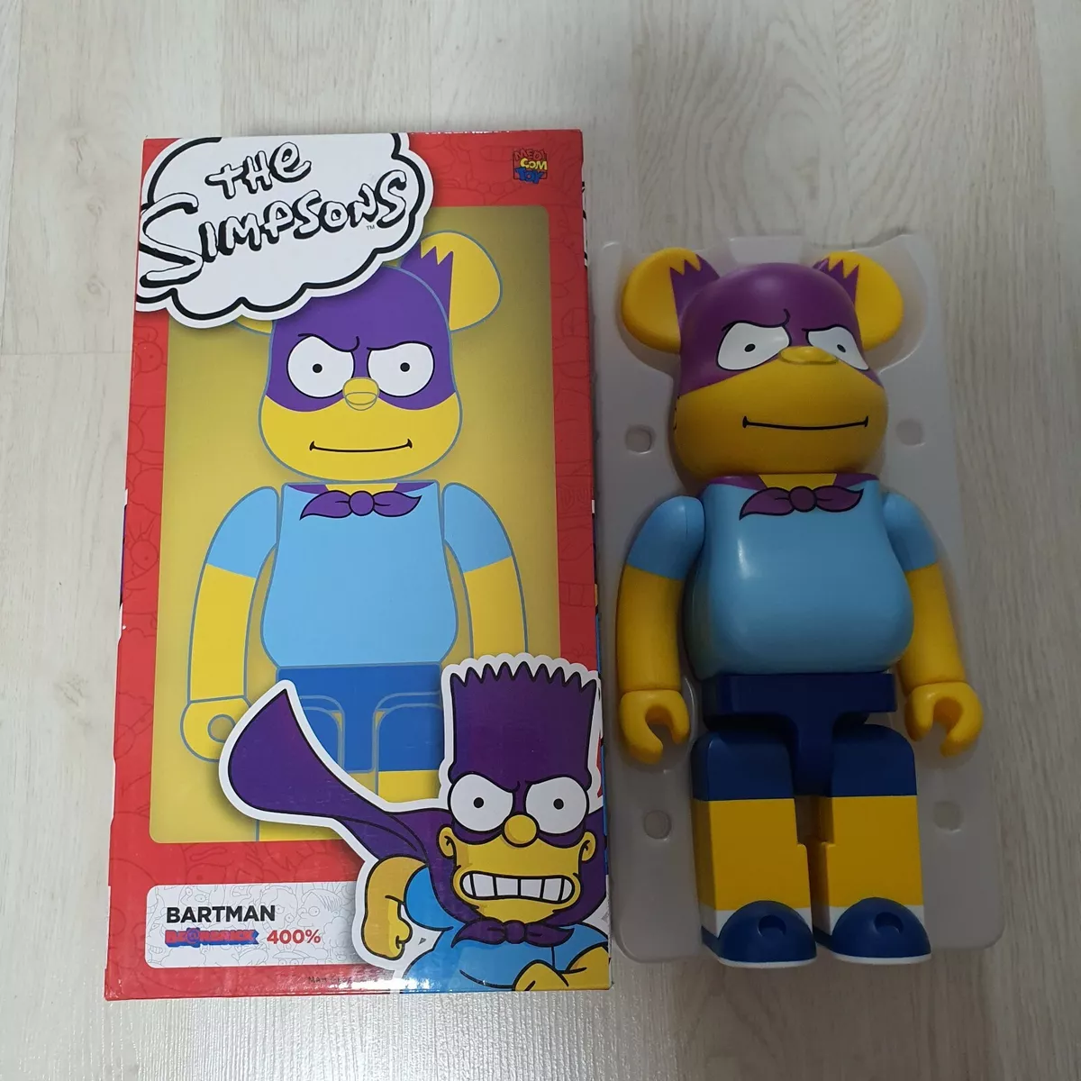 Bearbrick The Simpsons Bartman 100% Yellow