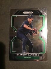 2022 Prizm Draft Baseball Brandon Barriera Base Card Toronto Blue Jays