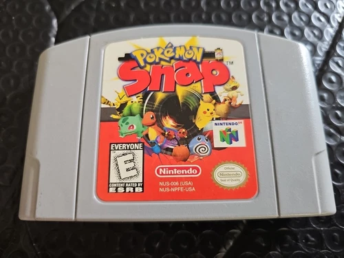 Pokemon Snap (Nintendo 64, 1999) N64 Game Cartridge Only HAS NOT BEEN TESTED