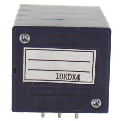 Potenziometro Audio ALPS RK27 10K Logaritmico Quadruplo - RK27114, Prodotto In Giappone