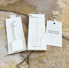 Genuine Apple A1619 Lightning to USB 3 Camera Adapter MK0W2AM/A