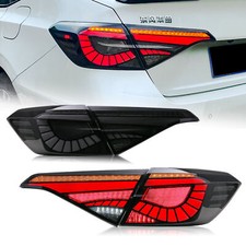 4pcs V1 Led Tail Lights For 2022-2026 Honda Civic Sedan 11th Gen Smoked Lights 4pcs V1 Led Tail Lights For 2022-2026 Honda Civic Sedan 11th Gen Smoked Lights