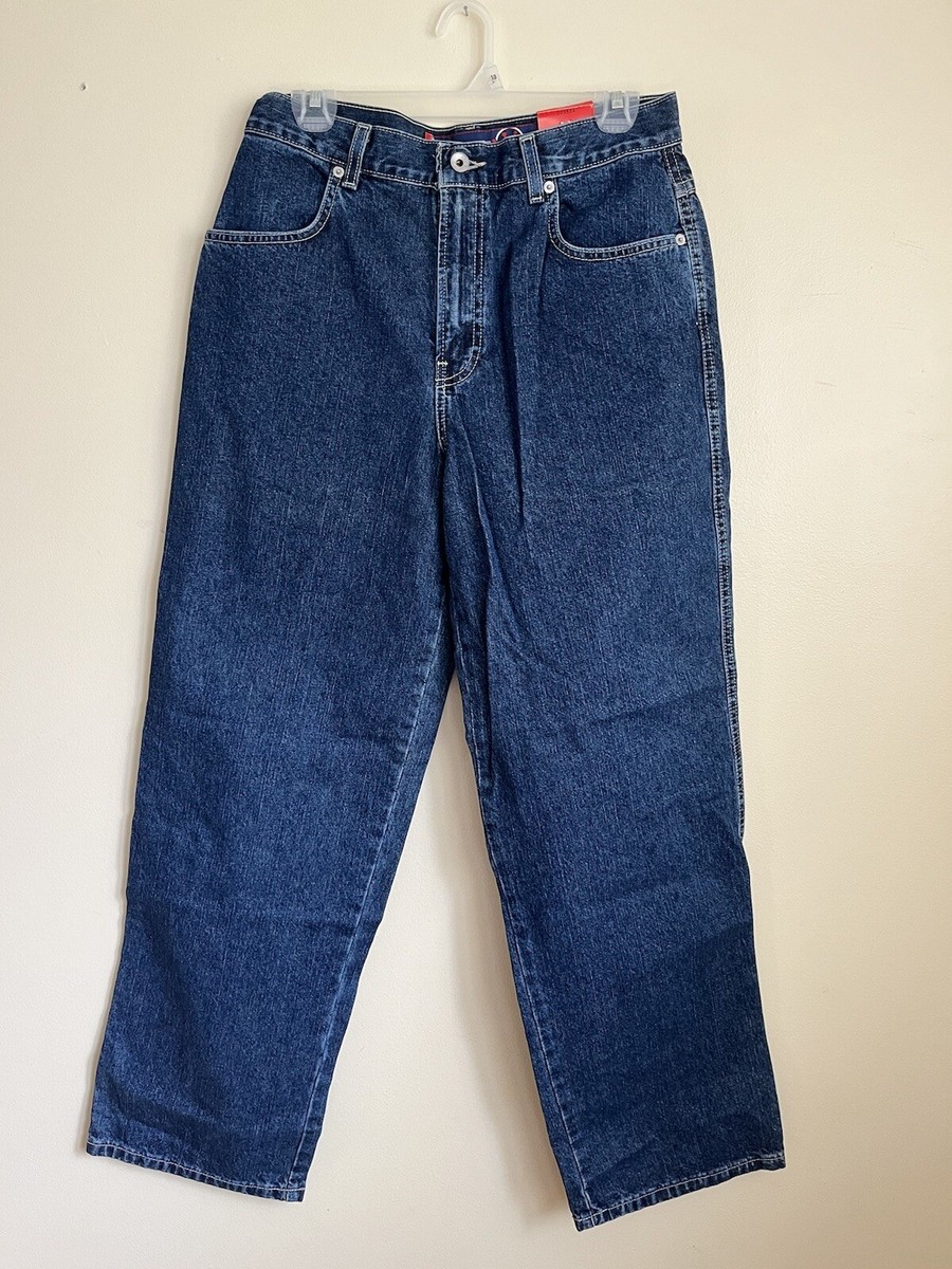 NWT Vintage JNCO 85 Red Crown Jeans Boys SIZE 20 30x30 Embroidered