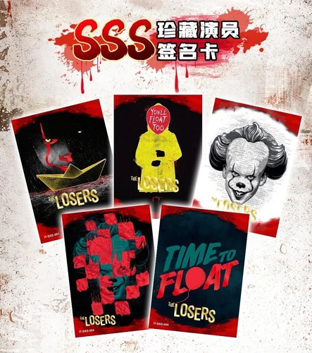 OFFICIAL IT WB Trading Cards 6 Pack Premium Hobby Box Horror Sealed New - Zdjęcie 7 z 15