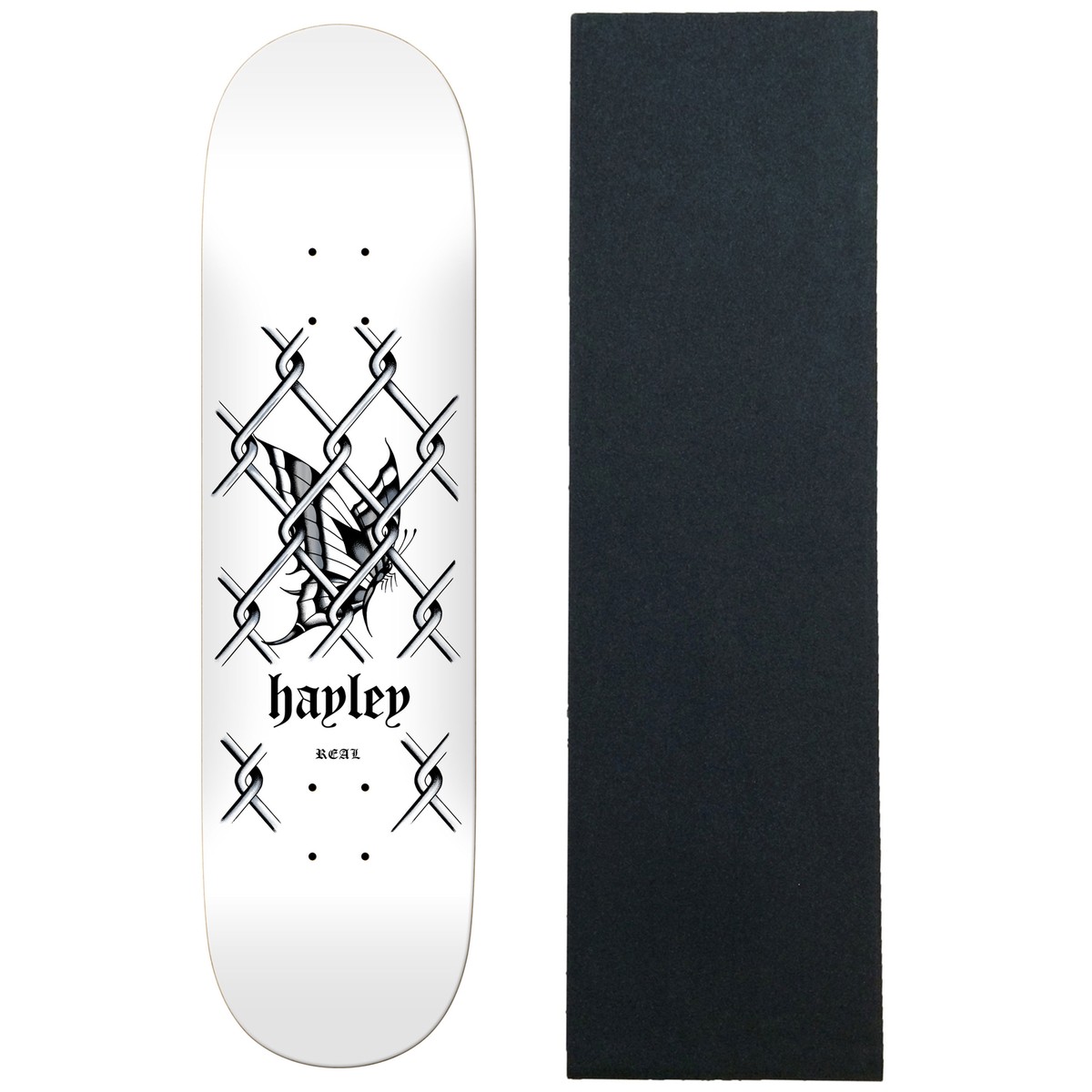 Real Skateboard Deck Hayley Wilson Outsider Full SE 8.06