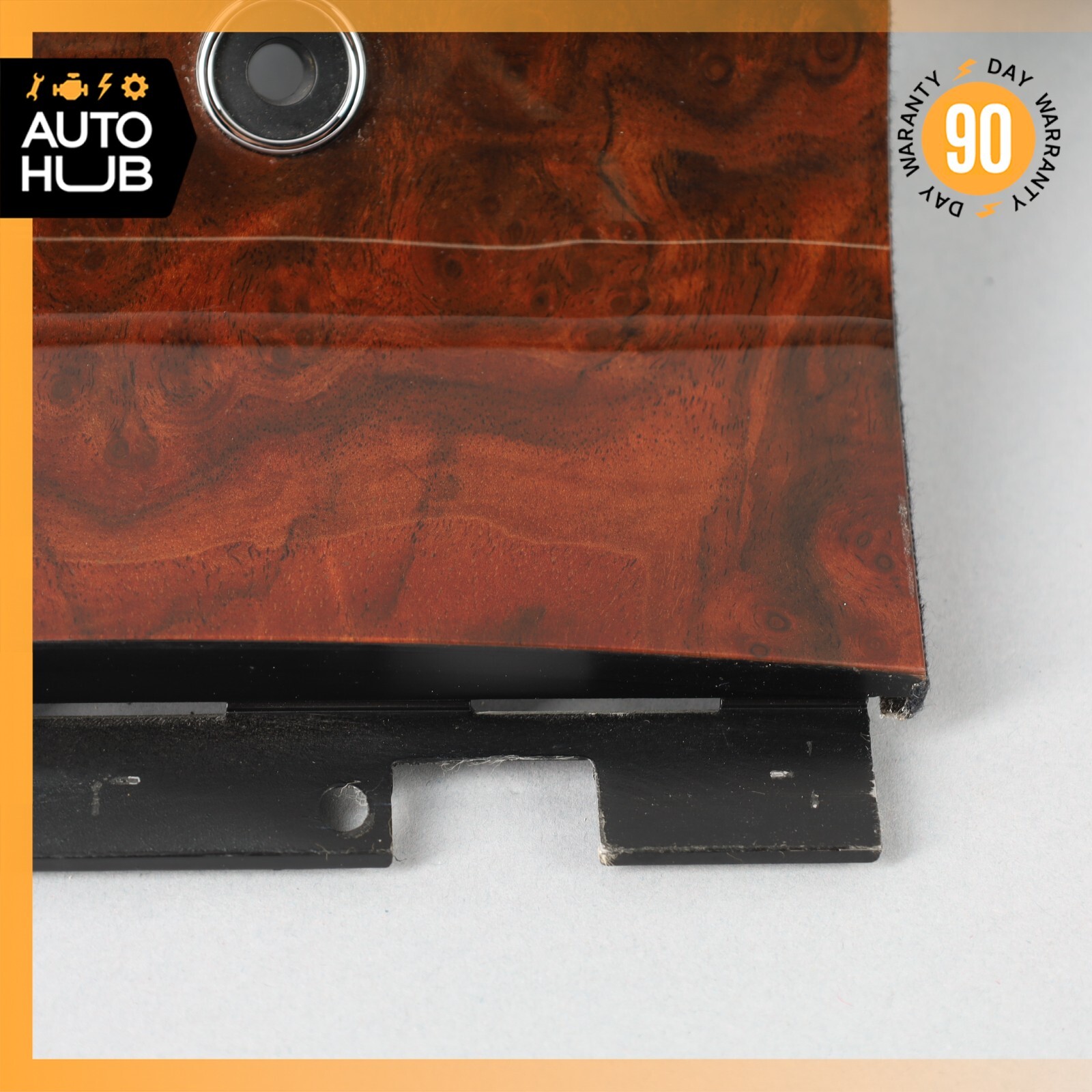 03-17 Bentley Continental GT Rear Center Console A/C Air Vent Trim Wood OEM 31k