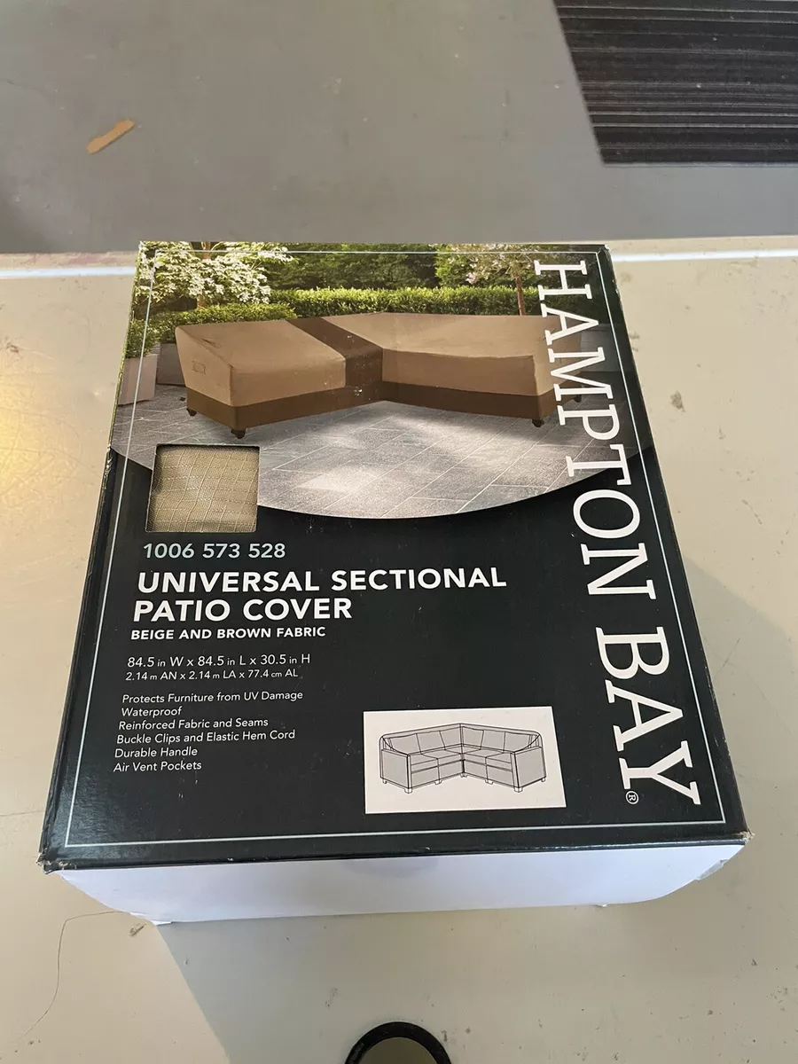 Hampton bay 2024 sectional patio furniture