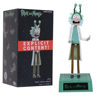 Rick & Morty Figure "Peace Among Worlds" Statuette LootCrate New in Box [Rare] - Photo 1/4