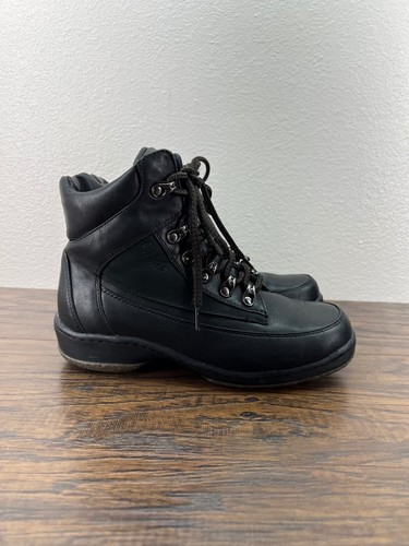 Blondo Canada Black Leather Lace Up 