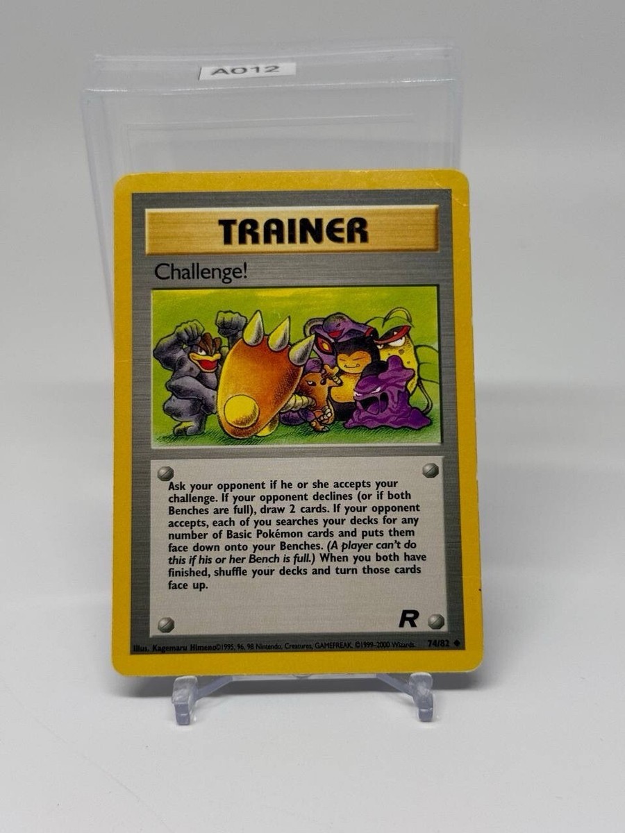 Pokémon TCG Challenge! Team Rocket Set 74/82 | eBay