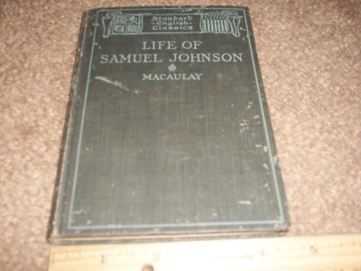 Life of Samuel Johnson, (1903) Edited by Charles Lane Hanson 