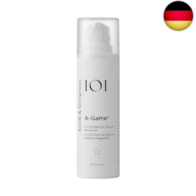 Geek & Gorgeous - A-Game 5 - Leichtes Serum mit 0,05% Retinal für das Gesicht, 