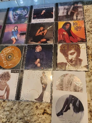 Classic Female R&B Cd Lot Tina Turner Aretha Beyoncé Whitney Etta Baker Holiday Foto 2 de 4