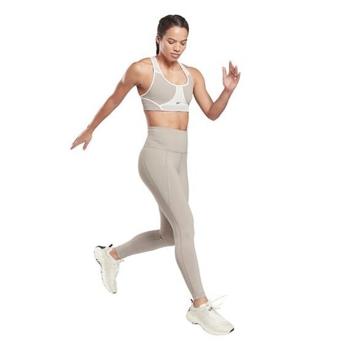 Reebok Lux High-Rise Boulder Gray Athletic Leggings Pants Women's Size XS - 第 3/8 張圖片