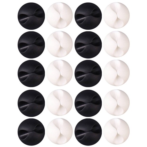 20 PCS Wire Holder Cable Cord Organizer Organizers for Electronics - Afbeelding 9 van 12