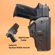 SP2022 Holster w/ Belt Clip For Sig Sauer SP2022 Full-Size Sport Tactical OWB