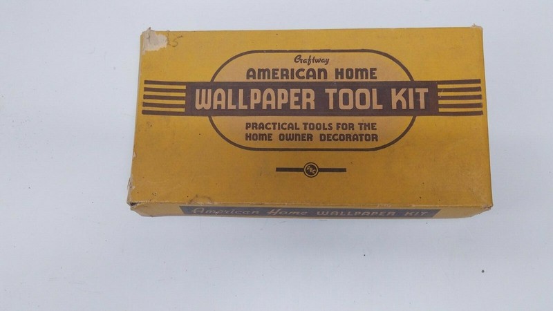 Vintage ABC Craftway American Home Wallpaper Tool Kit