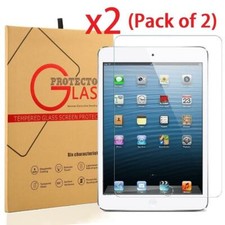 2-Pack Premium Tempered Glass Screen Protector For iPad Air Pro Mini 9.7 10.5 11