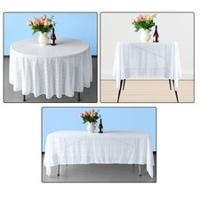 Tablecloths Sparkly Glitter Wedding Party Banquet Large Sequin Table Cloth Cover