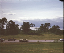Sl76 Original Slide 1969 Triumph Spitfire Race Car Track Course 017a