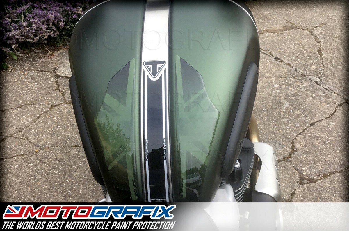Triumph Scrambler 1200 2019 - 2024 Tank Pad Protector Gel Paint