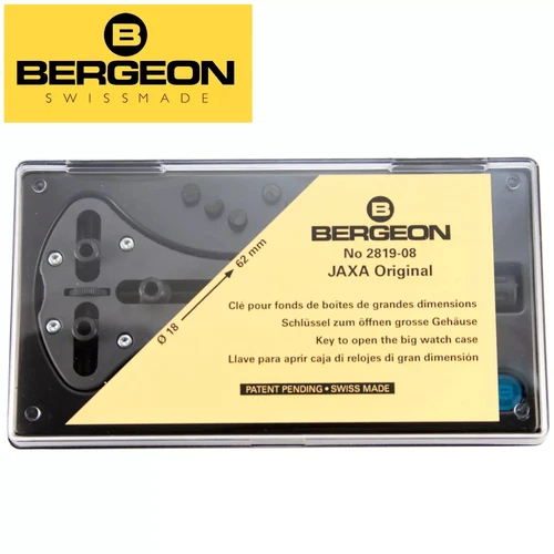 Bergeon 2819-08 ORIGINAL Jaxa Case Wrench Case Back Watch Open SWISS MADE - NEW