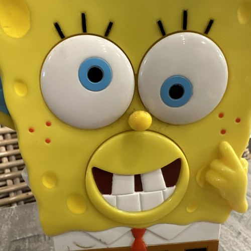 Spongebob Oracle Ask a Question 8-Ball Vintage Tested And Works 2004 Mattel Vtg - Picture 2 of 7