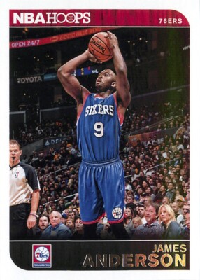 James Anderson 2014-15 Panini NBA Hoops Basketball Card #189 Philadelphia 76ers | eBay