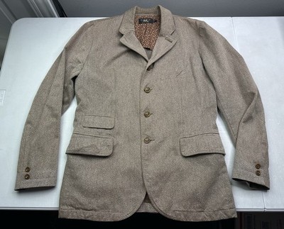 RRL Sheridan Single-breasted Sports Jacket Brown - Men s M Rare!