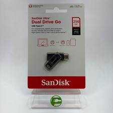 New SanDisk Ultra Dual Drive Go 256GB USB Type-C Drive SDDDC3-256G-A46