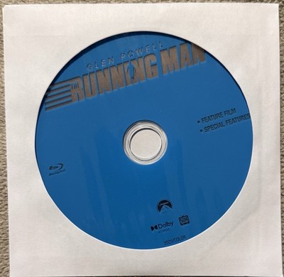 The Running Man 2025 Blu Ray Disc Only!!! READ DESCRIPTIONS!!!