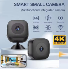 4K WiFi Mini Security Camera Smart Home IP Cam Motion Detection Portable CCTV