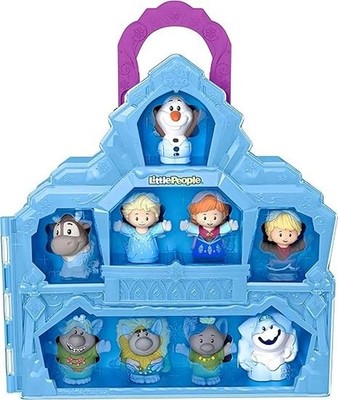 Fisher-Price Little People Disney Frozen Carry Along Castle Playset w/ Figures