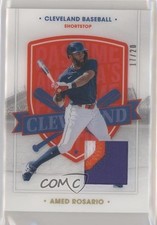 2021 Chronicles America's Pastime Swatches Holo Gold 17/20 Amed Rosario #69 qf6