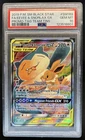 2019 Pokemon SM Black Star Promos Eevee & Snorlax Tag Team #SM169 PSA 10