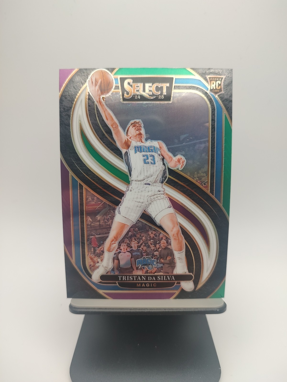2024-25 Select Tristan da Silva Premier RC Green White Purple Prizm #83 Magic