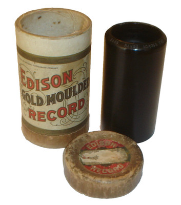 Scarce Edison Cylinder Record #7507 ''Hands Across The Sea March'' Band
