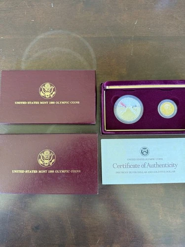 1988 Olympic Commemorative — photo from the most recent tracked eBay sale