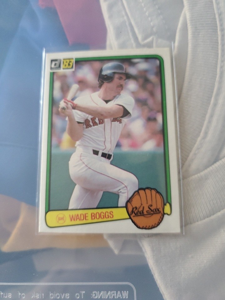 1983 Donruss - Wade Boggs #586 (RC)