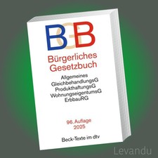 BÜRGERLICHES GESETZBUCH (BGB) | Beck-Texte i...