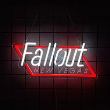 Neon Light Fall Out Las Vegas