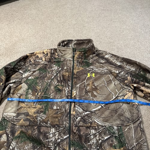 Under Armour Scent Control Infrared Coldgear Camo Rut Jacket Realtree Xtra 2XL - Picture 7 of 8
