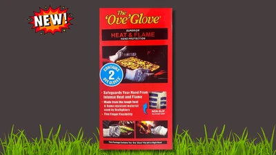 Ove Glove Oven Mitts 2 Pack Heat Resistant Anti Slip BBQ Cooking Gloves