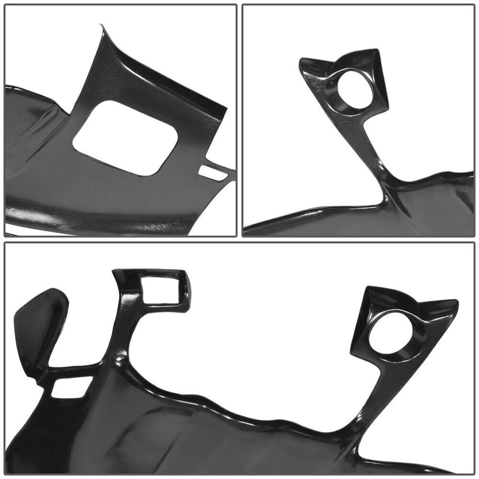 For 04-09 Lexus Rx350 Rx400h Rx330 Oe Style Molded Dash Cap Cover Overlay Black Foto 4 de 4