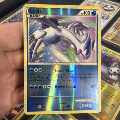 Pokemon TCG Lugia Call of Legends REVERSE Holo Rare 15/95 2011 English ...
