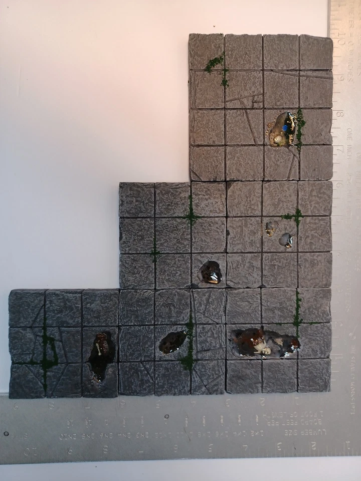 ENORME JUEGO DE AZULEJOS DE JUEGO DE ROL 74 piezas - Dungeon and Dragons (DnD, D&D), Pathfinder! Foto 4 de 4