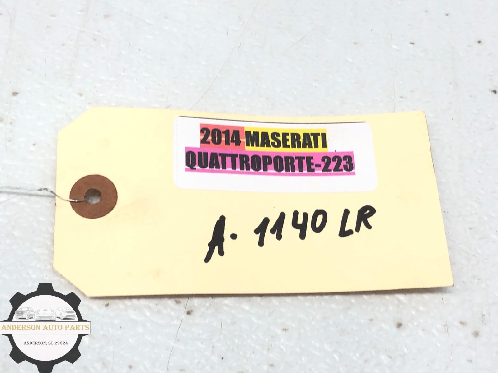 2014-2021 MASERATI QUATTROPORTE LEFT DRIVER REAR DOOR LOCK LATCH ACTUATOR OEM