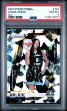 2024 PANINI PRIZM WNBA ICE #147 ANGEL REESE PSA 8