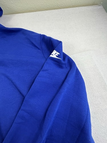Buffalo Bills Mens 3XL Nike Sideline Club Fleece Pullover Royal Blue Hoodie New - Picture 5 of 8