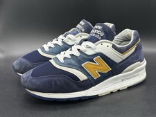 Size 9 New Balance 997 Navy Mustard Made In USA Sneakers M997PAN